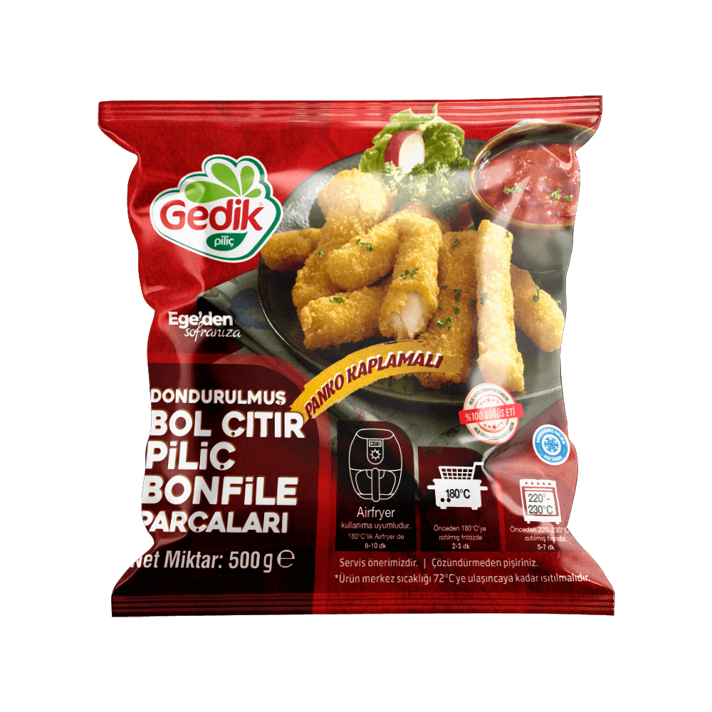 Panko Kaplamalı Piliç Bonfile